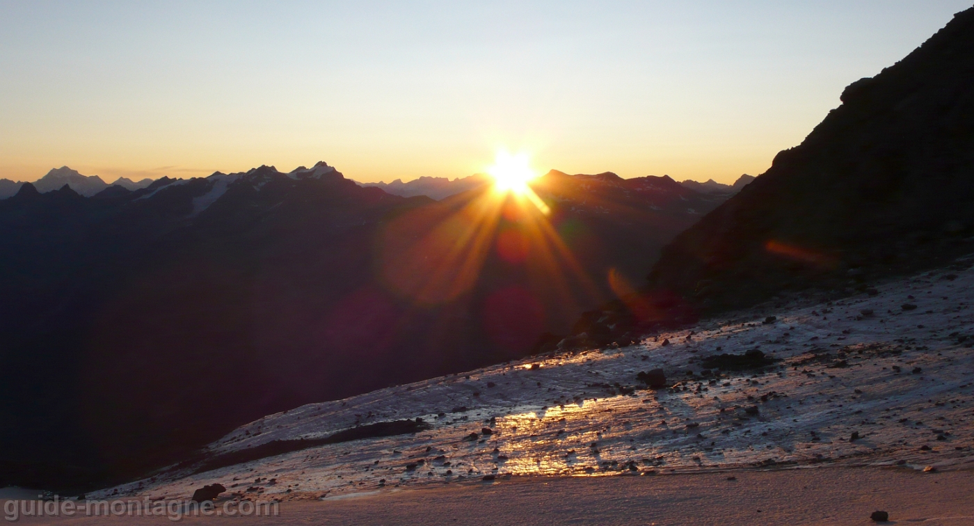 Arete nord du Mont Pourri 01